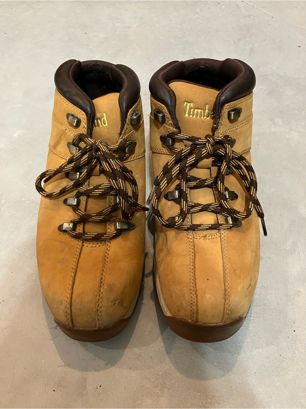 Timberland Men's Size 9.5 Wheat Brown Boots